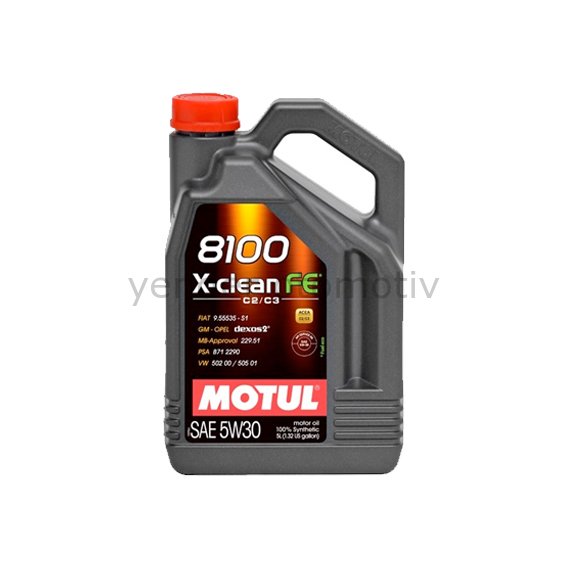 Motul 8100 X-CLEAN FE 5W/30 / 5 Litre